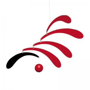 Flensted Mobiles Flowing Rhythm - Red