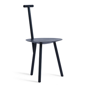 PLEASE WAIT to be SEATED FAYE TOOGOOD SPADE CHAIR - STAINED NAVY BLUE (해외오더)