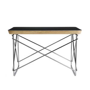 Herman Miller Eames Wire Base Low Table (Black/Chrome)