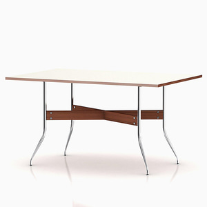 Herman Miller Nelson Rectangular Dining Table (White)
