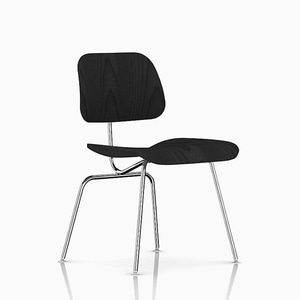 Herman Miller Eames Molded Plywood Dining Chair (Black)