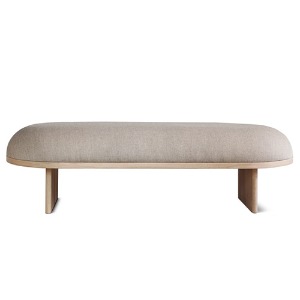 PLEASE WAIT to be SEATED ANZA BENCH (160Cm X 60 CM) - NATURAL (해외오더)
