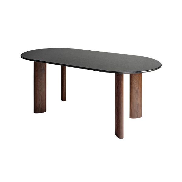 EASTERN EDITION OVAL STONE DINING TABLE