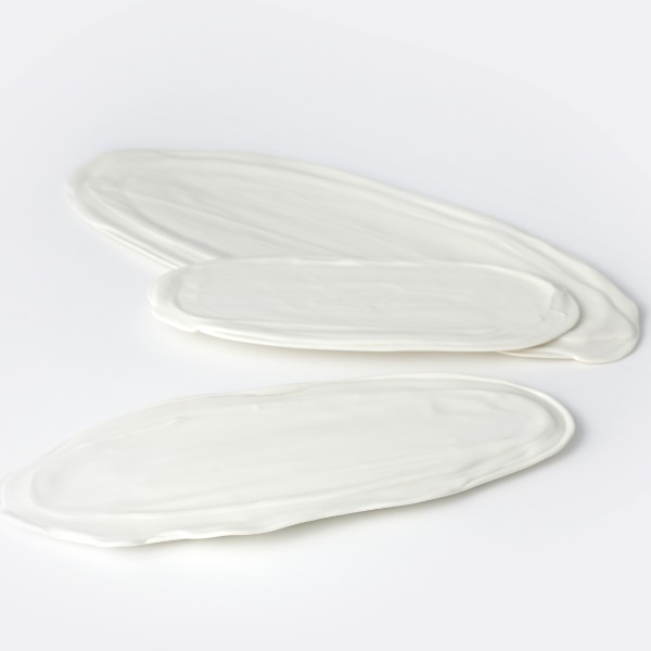 Shim Sa Young White Memories | Oval Plate (4 size)