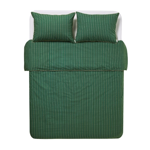 say touche Pin-Stripe Duvet Cover (Green)