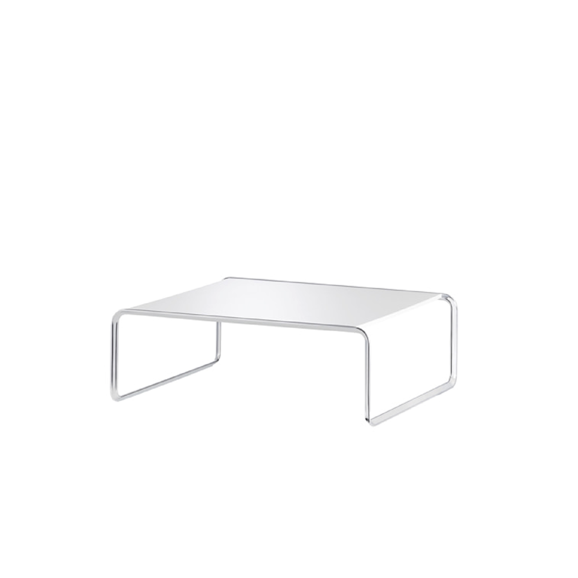 TECTA K1A Oblique Couch Table - White 79Cm