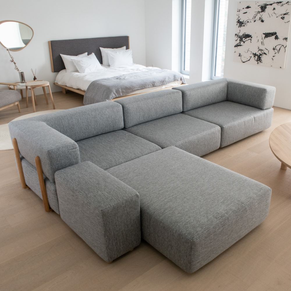 BOLIA [Outlet|DP] Recover 5 Unit Sofa Set - Ocean Grey