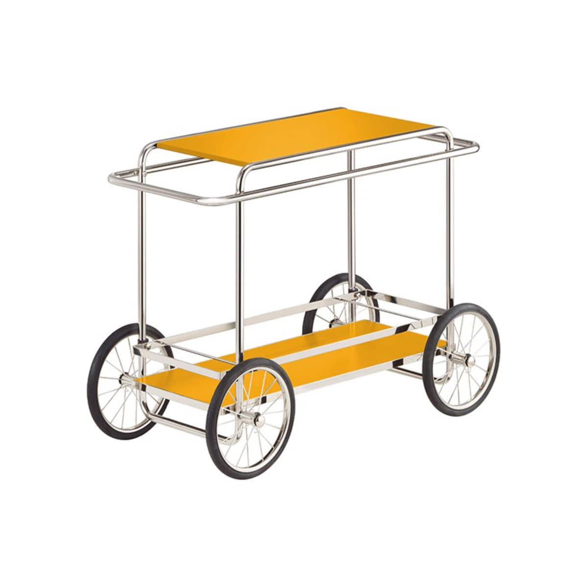 TECTA M4R Console Trolley - Special Golden Yellow
