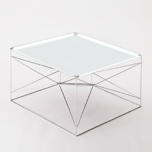 Ole Schjoll WIRE TABLE - WHITE