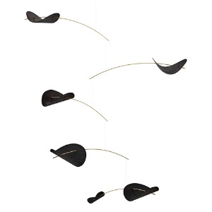 Flensted Mobiles Drifting Clouds - Black