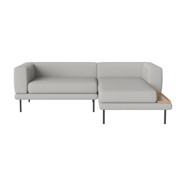 JEROME 2 UNITS WITH CHAISE LONGUE - ASCOT / LIGHT GREY (DP상품)