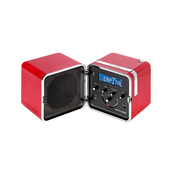 BRIONVEGA Radio Cubo ts522D+S Red (재고문의)