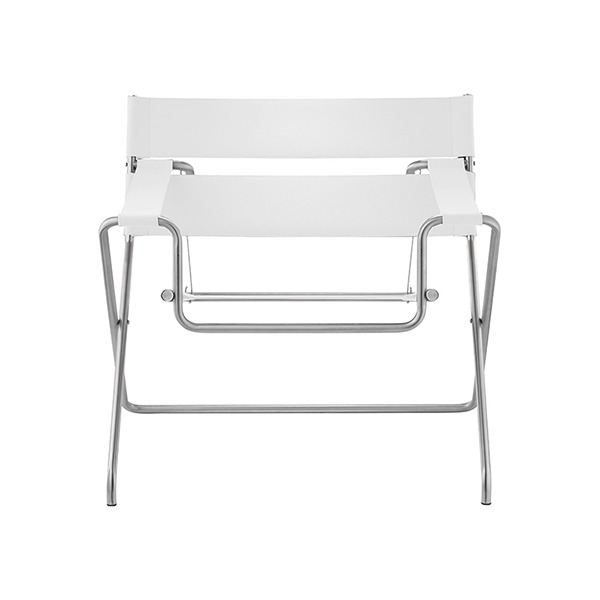 D4 BAUHAUS CHAIR - PURE WHITE / LEATHER 1 (바로배송)