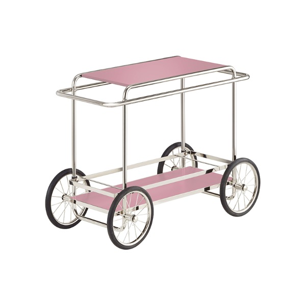M4R CONSOLE TROLLEY - SPECIAL COLOR RAL 3015 (WITH BOTTLE HOLDER)