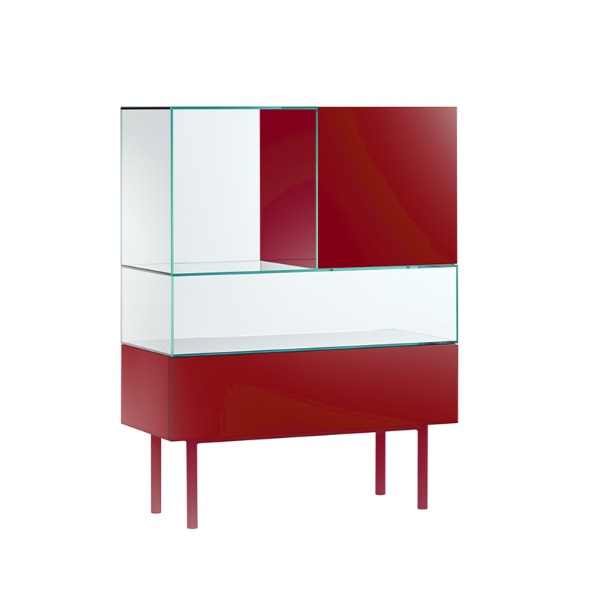 S4-2 DISPLAY CABINET - SPECIAL COLOR (RAL 3002) (바로배송/새상품)
