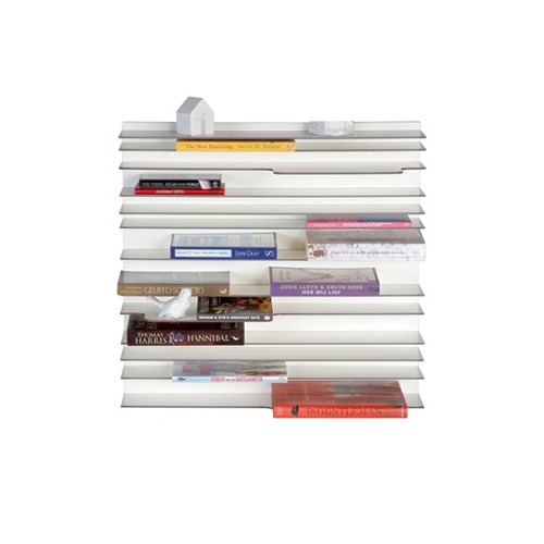 Spectrum Paperback Wallsystem - White 60cm