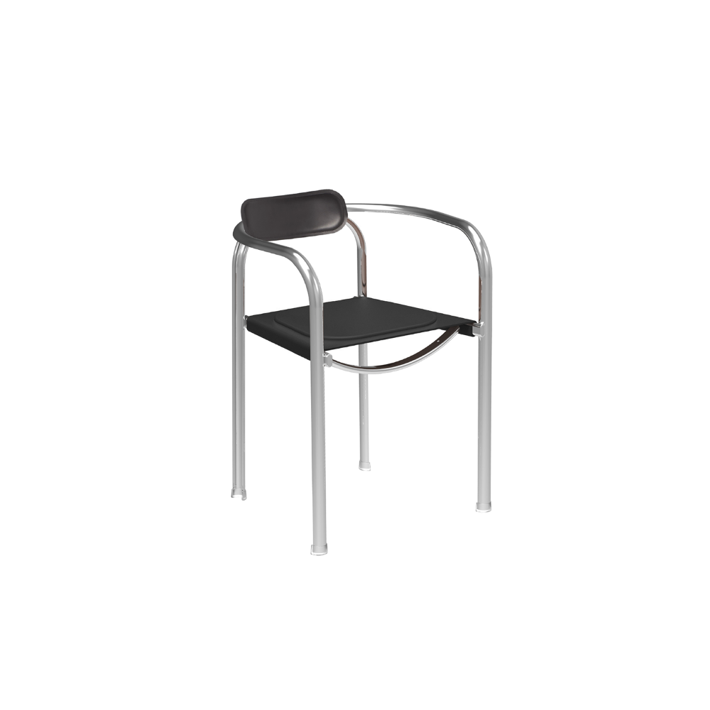 TECTA Split Chair - Chrome / Black