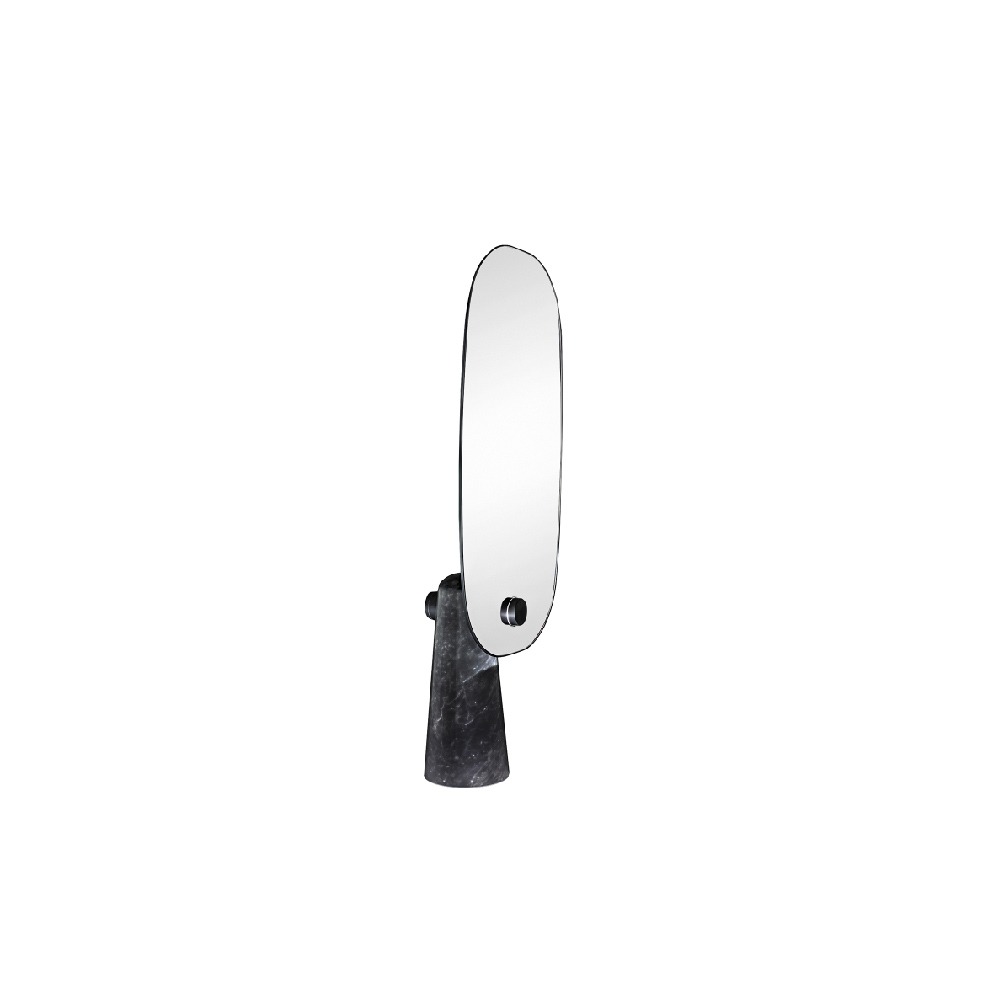ICONIC STANDING MIRROR - BLACK MARBLE