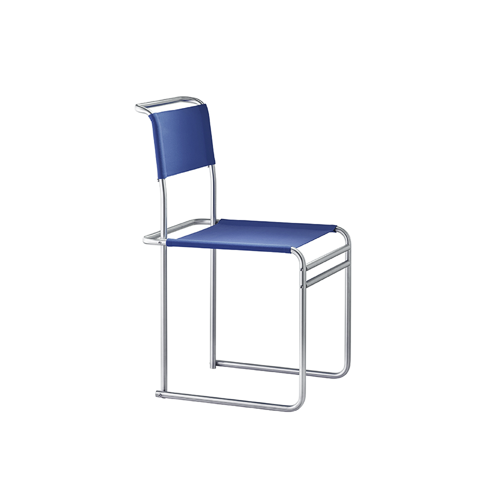 B40 Breuer Chair - Bauhaus Strap - Blue 4