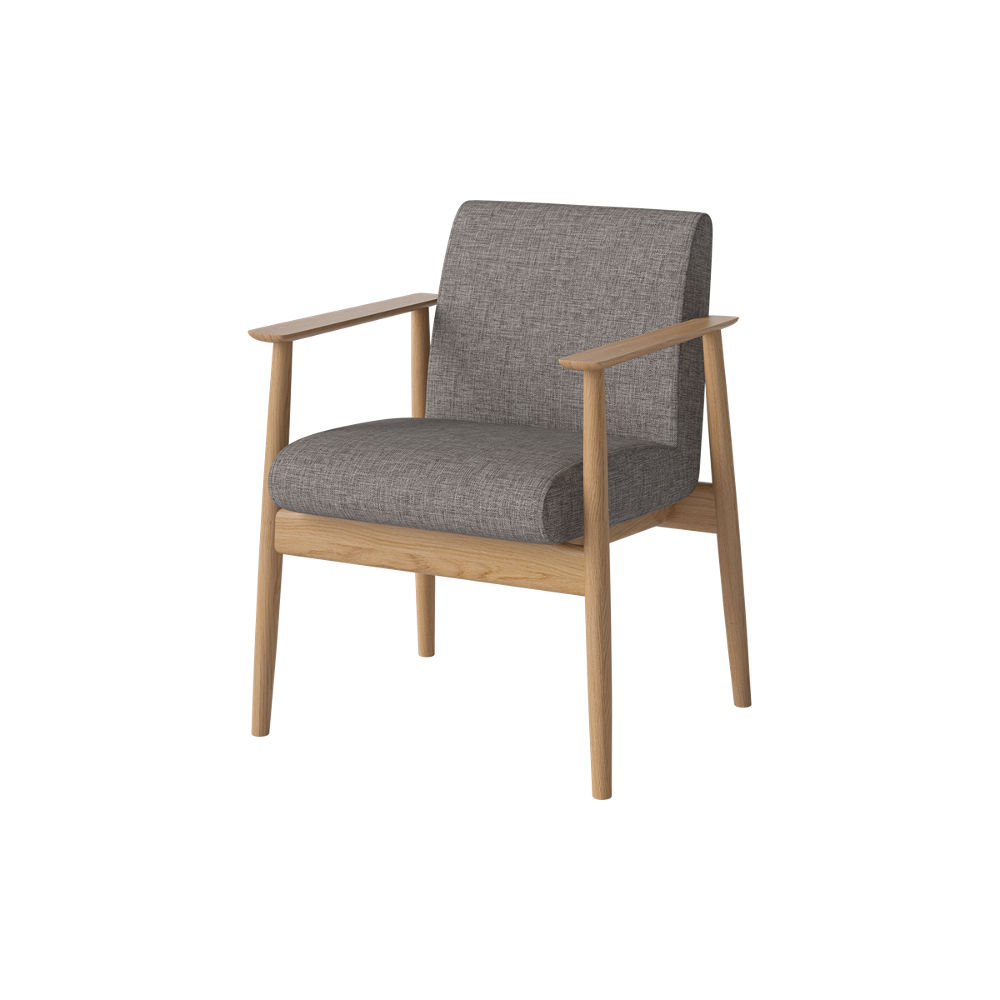 BOLIA Visti Dining Chair - Steel Grey