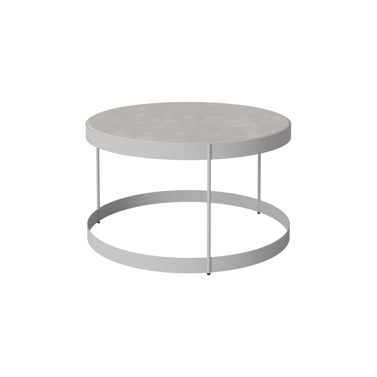 BOLIA [Outdoor] Drum Coffee Table Concrete Ø60