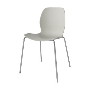 SEED CHAIR WITH METAL LEG - GREY (바로배송)